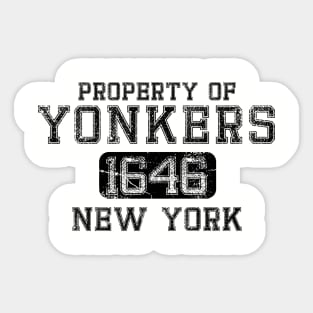 Property of Yonkers, NY Sticker